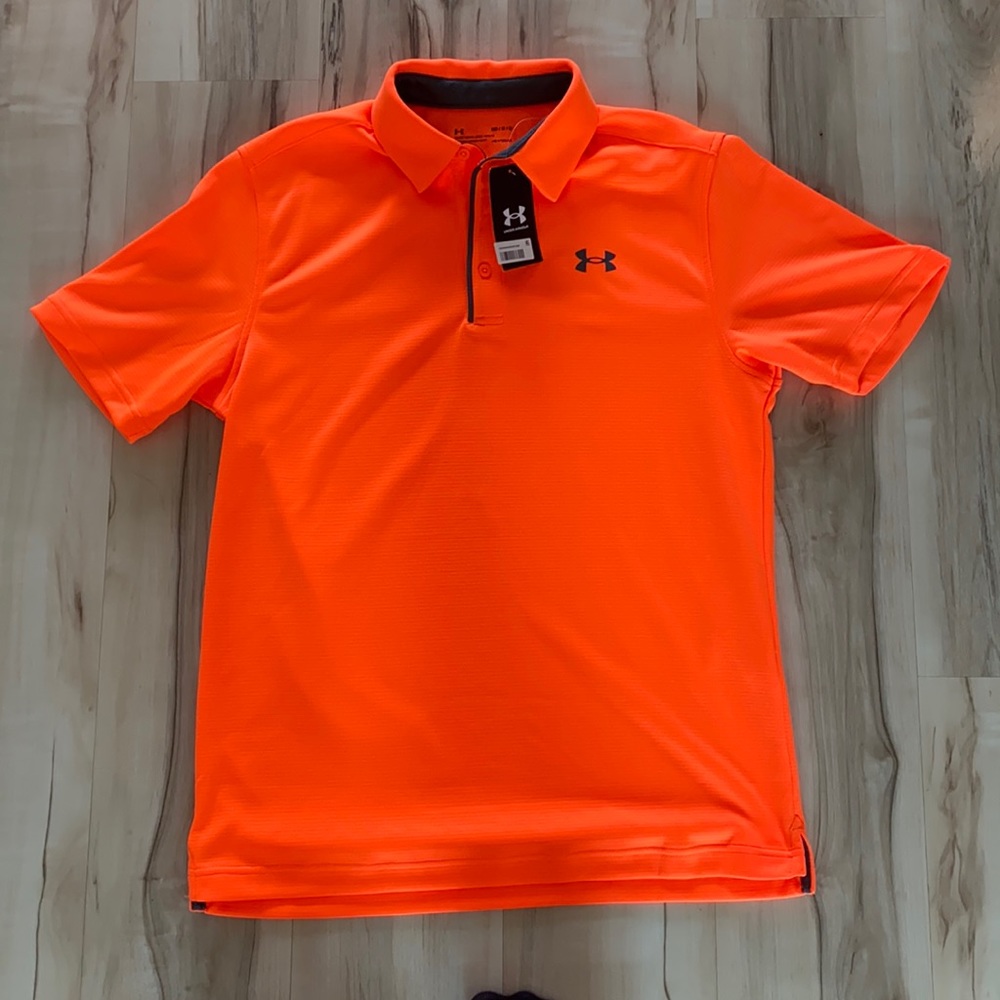 Under armor polo.